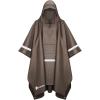 Brown W/ Reflective Stripe