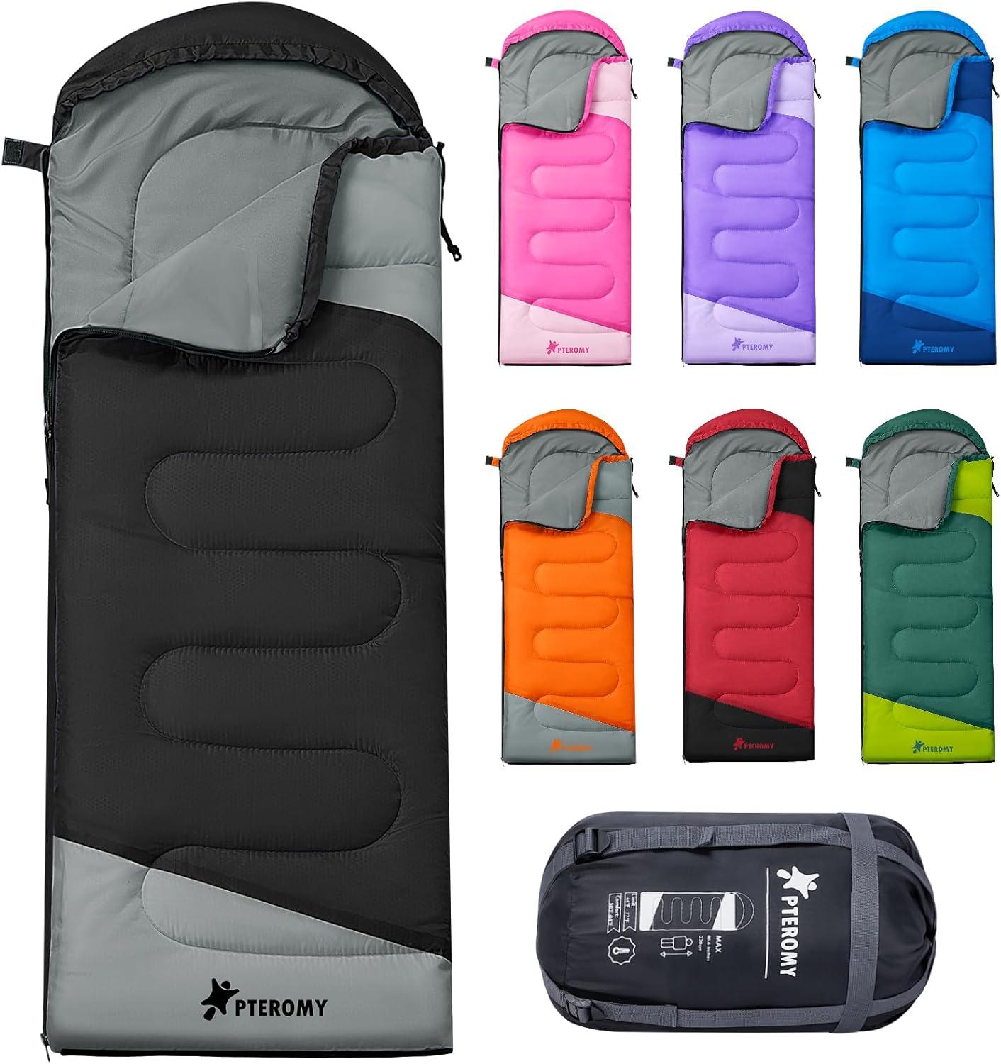 image:imagePTEROMY 150 Piece Mini First Aid Kit Sleeping Bags for Adults