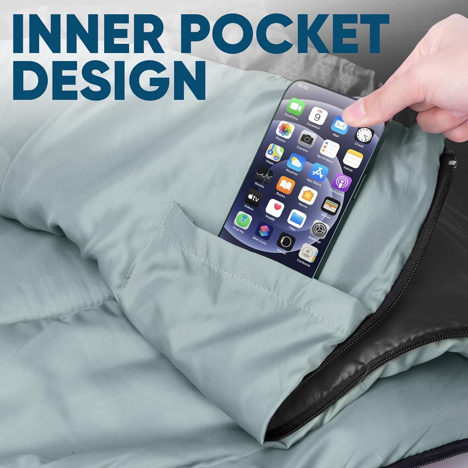 image:imagePTEROMY 150 Piece Mini First Aid Kit Sleeping Bags for Adults
